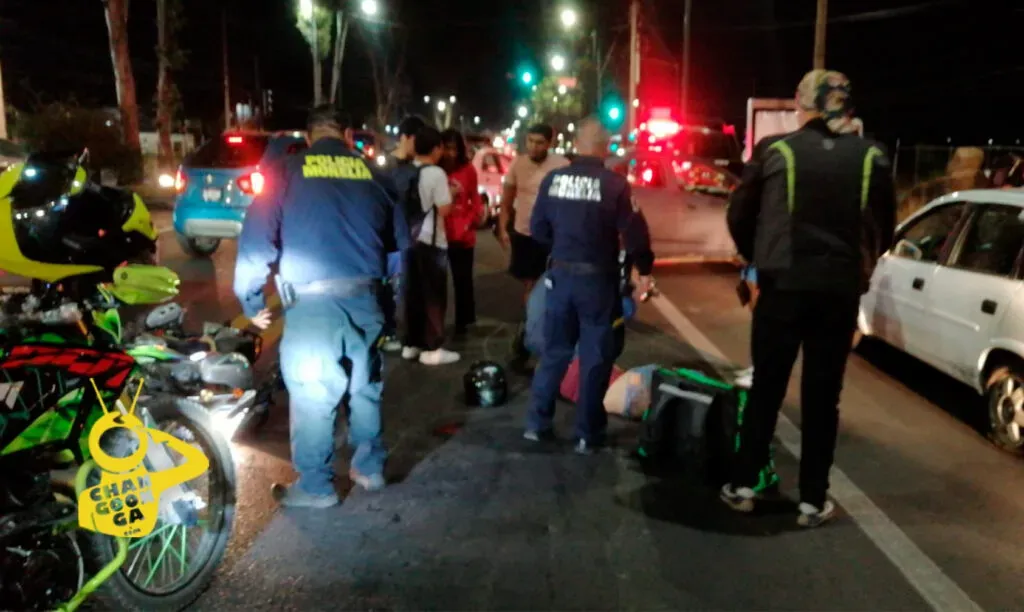 Accidente en Morelia