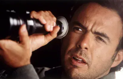 Alejandro González Iñárritu durante el rodaje de 'Amores perros', en 2000.