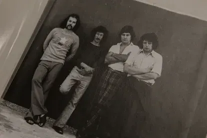Fotografía del grupo La Tinta Blanca que tocaron durante el Festival de Avandaro.