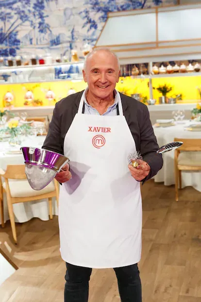 Grabación de las cabeceras del programa Master Chef Celebrity VII edición.