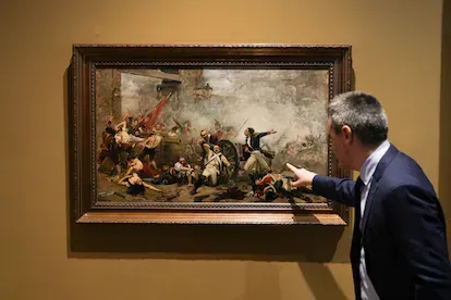 Una de las obras de la muestra 'Sorolla. Orígenes', en el Museo del pintor en Madrid.