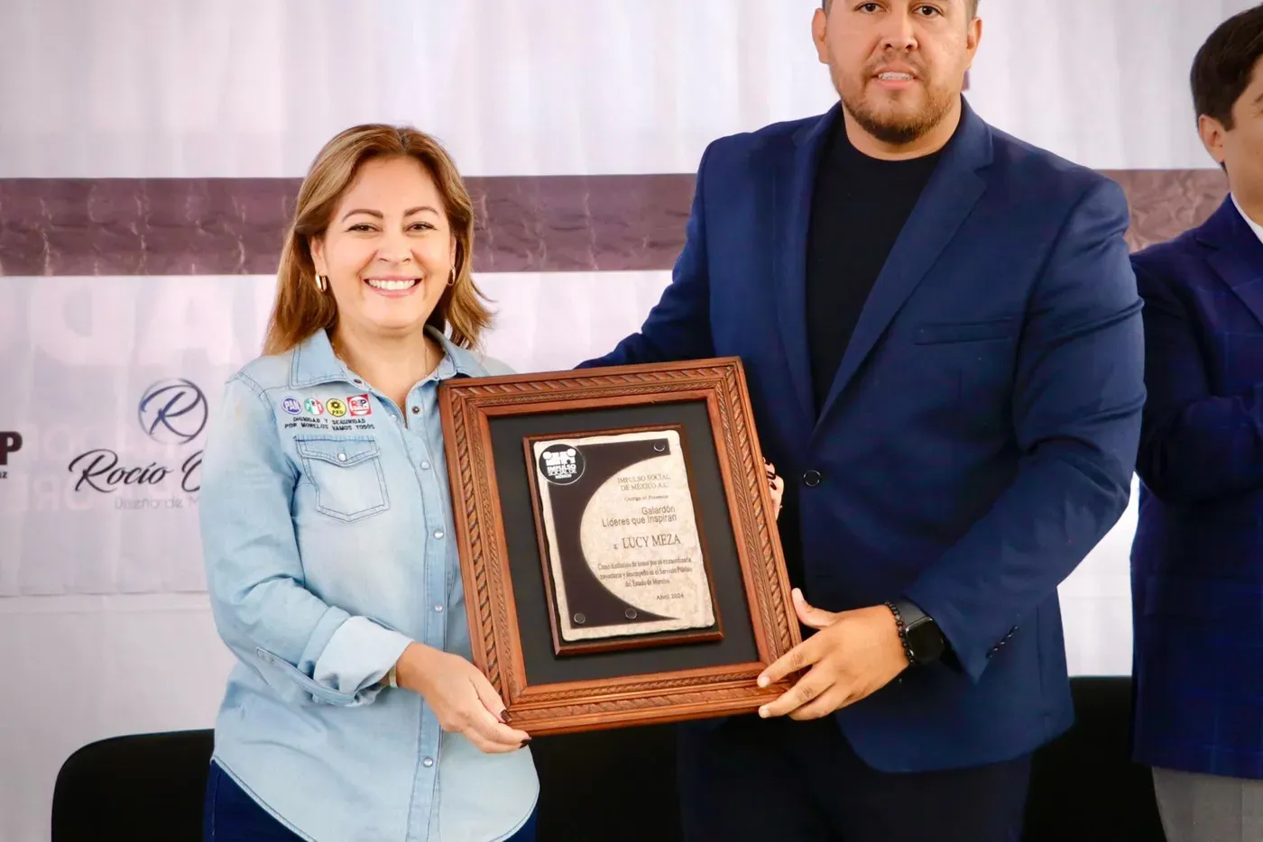 Recibe Lucy Meza respaldo de INSPIRAN