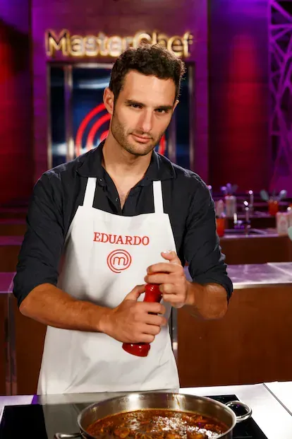 Grabación de las cabeceras del programa Master Chef Celebrity VII edición.