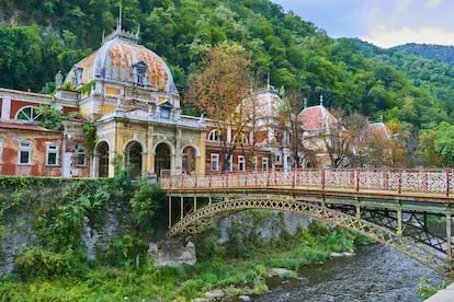 Baños de Neptuno, en Baile Herculane.