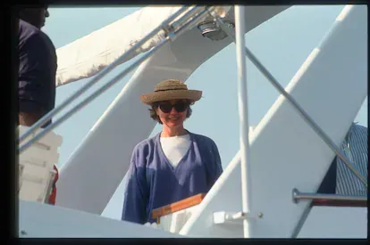 Hillary Clinton durante el verano de 1993 en Martha's Vineyard, la isla favorita de los demócratas millonarios.