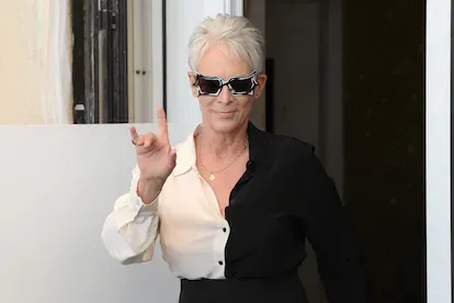 Jamie Lee Curtis, en septiembre de 2021 cuando en el festival de Venecia recibió un León de Oro de Honor y se estrenó 'Halloween Kills'.