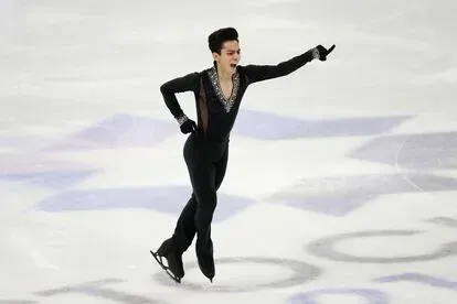 Carrillo, durante una de sus presentaciones en el Campeonato Mundial en Suecia, en marzo de 2021.