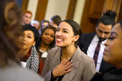 WASHINGTON, DC - FEBRUARY 26: Representative Alexandria Ocasio-Cortez (D-NY) attends as Netflix Celebrates The Premiere Of GENTEFIED In Washington, D.C. on February 26, 2020 in Washington, DC. (Photo 