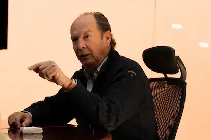 Guillermo Jenkins, durante una entrevista.