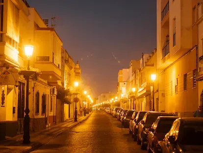 El casco urbano de Rota.