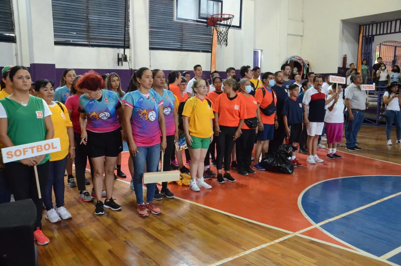 Inaugura Sánchez Vélez, dirigente del SNTE, "Juegos Magisteriales 2023"