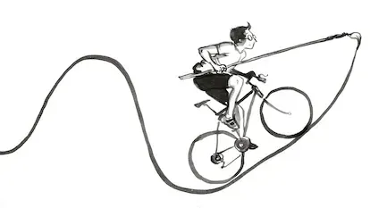Ilustración de 'El secreto de la fuerza sobrehumana', de Alison Bechdel (Reservoir Books, 2021).