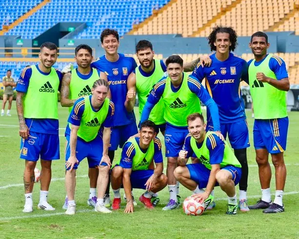 El equipo de Correa fue el ganador en el entrenamiento. (Foto: Tigres)
