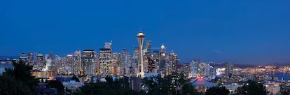Vista de Seattle (Estados Unidos).