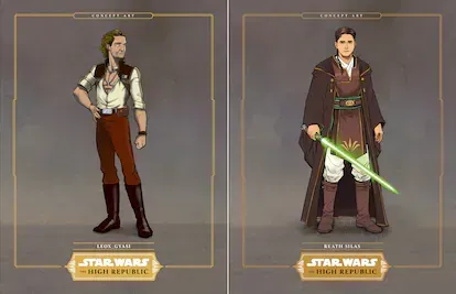 Leox Gyasi y Reath Silas, personajes de la novela 'La Alta República', de Claudia Gray.