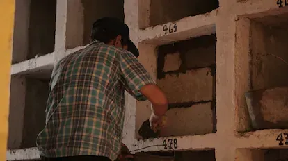En esa bóveda fue sepultado Francisco Javier Buitrago Quiceno, desaparecido hace 15 años en Colombia