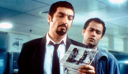 Darín junto a Gastón Pauls en Nueve reinas (2000).