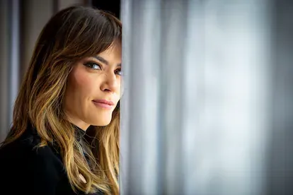 Kany García, cantautora, guitarrista y productora puertorriqueña, en el hotel The Westin Palace de Madrid a finales de abril.