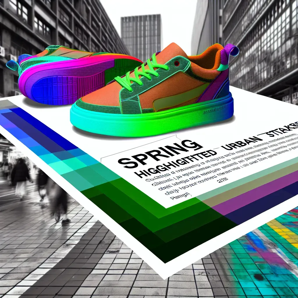 Zapatillas primaverales 2025: Estilo urbano destacado.