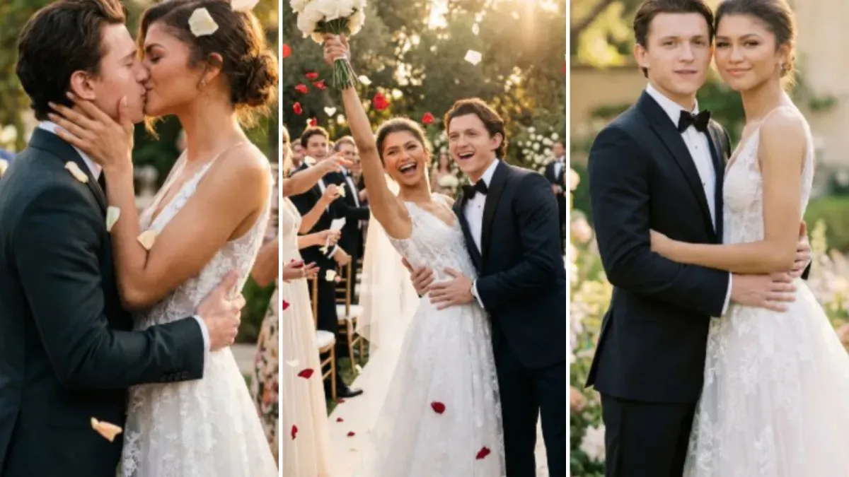 Zendaya habla sobre rumores de boda.