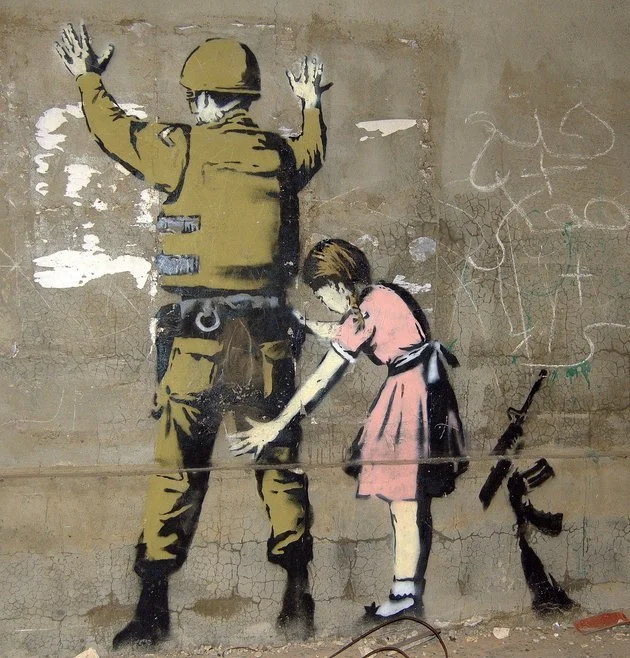 Stop and Search/ Banksy