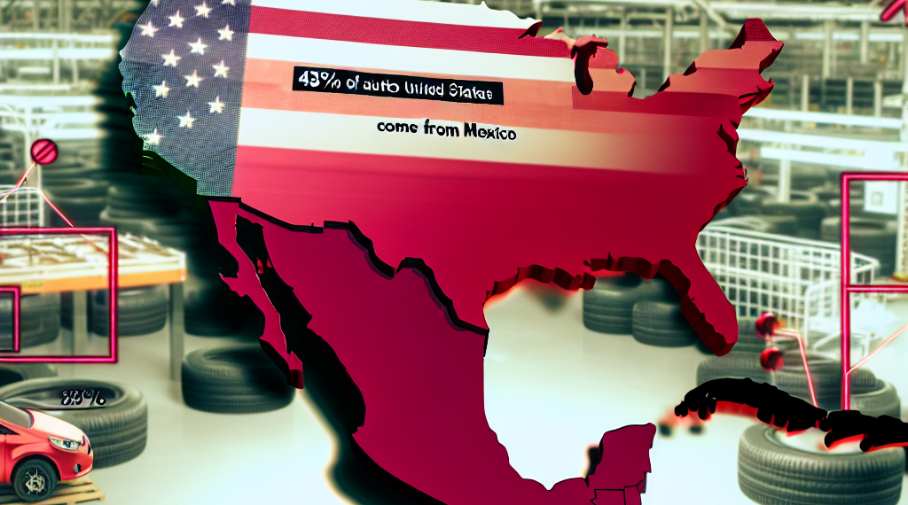 43% de las importaciones de autopartes de EU proviene del mercado mexicano
