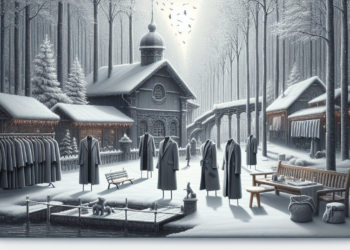 Abrigos grises de las rebajas que