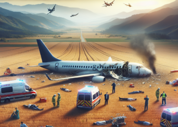 Avioneta se estrella contra edificio comercial en California: 2 muertos y 18 heridos