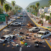 Una mujer murió en un accidente automovilístico en Acapulco; hay dos heridos (Video)