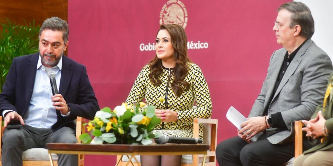 Aguascalientes es potencia exportadora y de desarrollo económico, reconoce el secretario de economía, Marcelo Ebrard