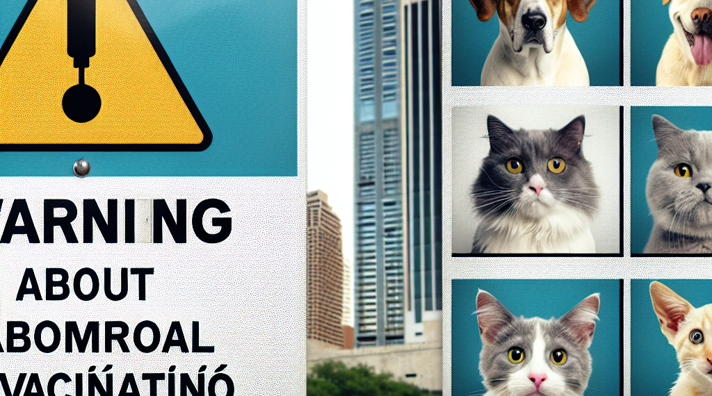 Alerta BJ por vacunación irregular a animales de compañía