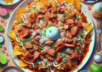 Así son los famosos chilaquiles con carnitas en la CDMX