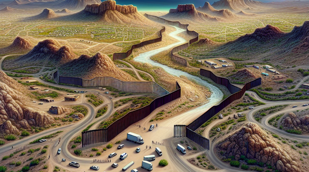 Así luce la frontera de Piedras Negras, Coahuila en México