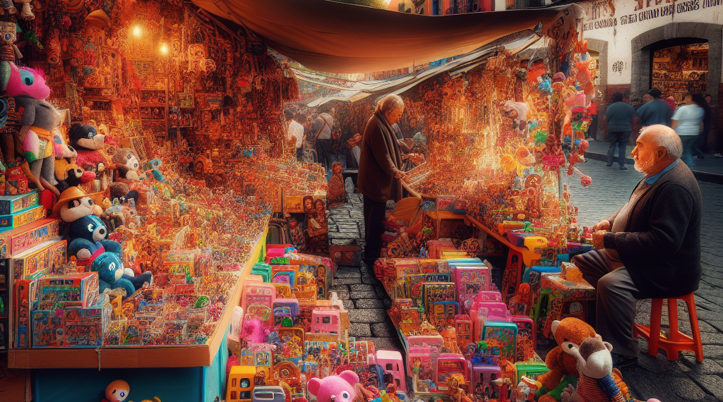 Ojo aquí Reyes Magos: Hay bazar de juguetes en Coyoacán, CDMX