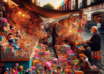 Ojo aquí Reyes Magos: Hay bazar de juguetes en Coyoacán, CDMX