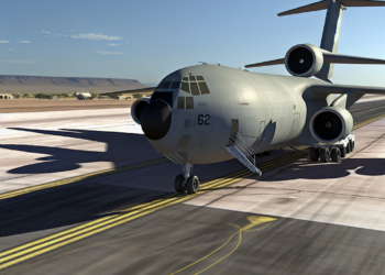 Avión militar de EU con deportados no pidió autorización para sobrevolar México: Segob