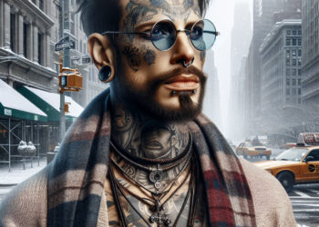 Bad Bunny desafía los días de frío con blusa blanca, jeans y sandalias havaianas en Nueva York