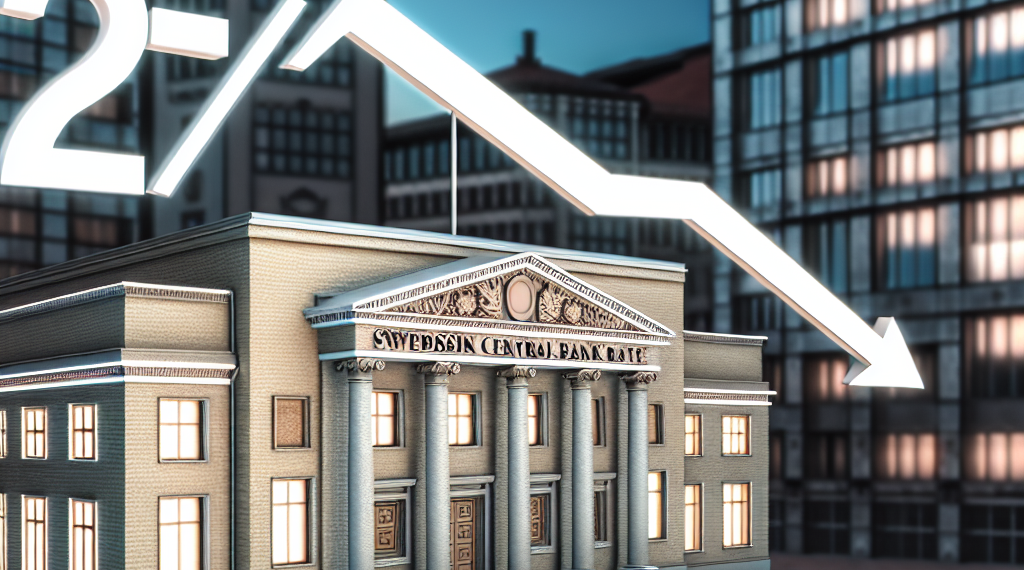 El banco central de Suecia recorta su tasa de interés hasta el 2.25% para impulsar el crecimiento económico
