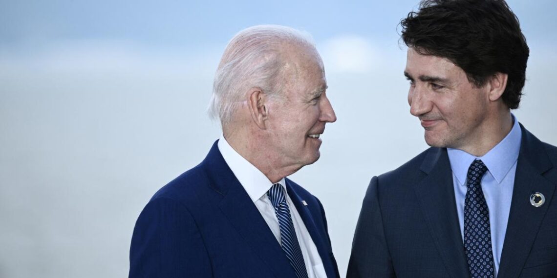 Biden alaba a su amigo Trudeau y dice que "el mundo es mejor" gracias a él