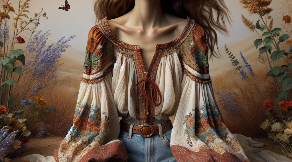 Blusas boho para llevar con jeans de las rebajas de Zara en Primavera-Verano 2025
