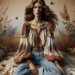 Blusas boho para llevar con jeans de las rebajas de Zara en Primavera-Verano 2025