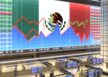 Bolsa mexicana retrocede tras racha de seis avances