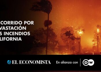 Un recorrido por la devastación de los incendios de California