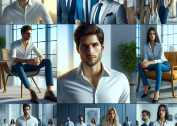 Estas camisas blancas son buenas, combinan con todo y se adaptan a cualquier escenario