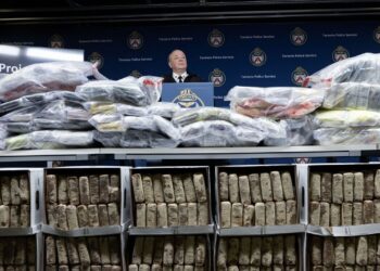 Canadá reporta decomiso histórico de cocaína ligada al CJNG