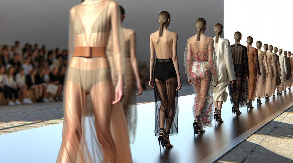 Chanel decretó que los vestidos y las faldas se llevan transparentes en Primavera-Verano 2025