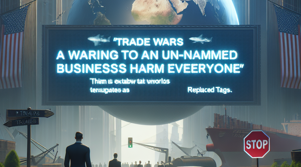 China advierte a Trump sobre aranceles: 'Nadie gana en una guerra comercial'