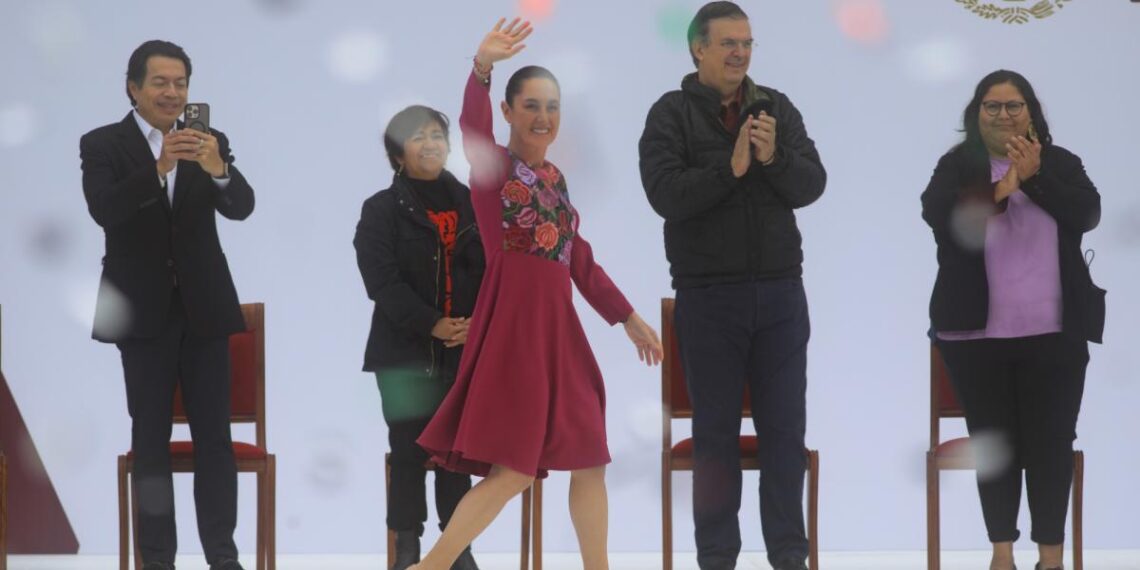 Claudia Sheinbaum presenta el informe de los primeros 100 días de su gobierno