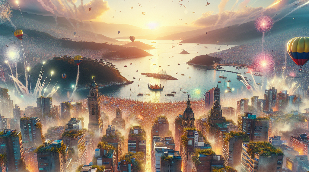 Colombia logra récord en llegada de turistas internacionales en 2024