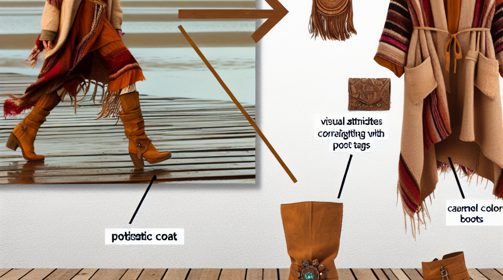 Cómo llevar abrigo boho con botas altas color caramelo como Bella Hadid en febrero 2025